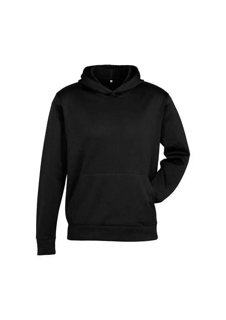 Biz Collection Kid’s Hype Pull-On Hoodie SW239KL Active Wear Biz Collection Black 8